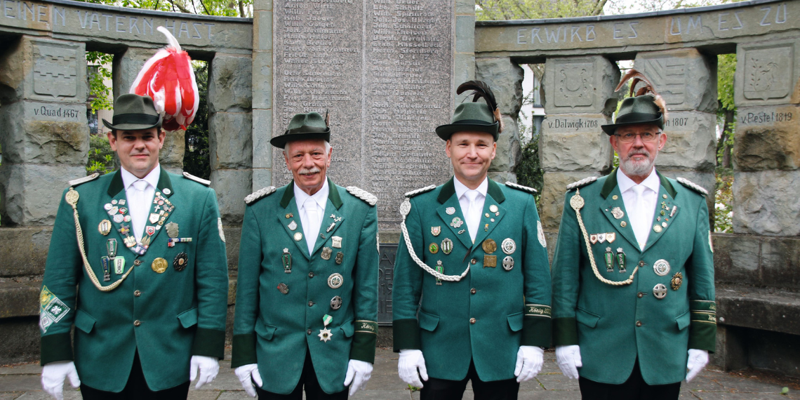 Vereinsführung der St. Hubertus Schützenbruderschaft Unterbach 1870 e.V.