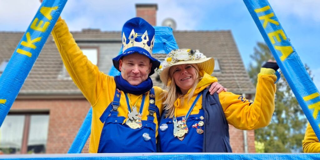 Umzug der St. Hubertus Schützen am Karnevals Sonntag 15.02.2026 in Unterbach.